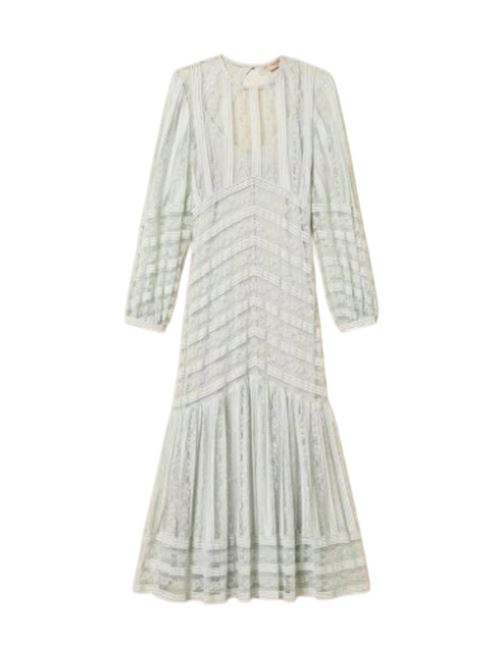 Abito lungo in pizzo a righe TWINSET | 261TP2542.13162